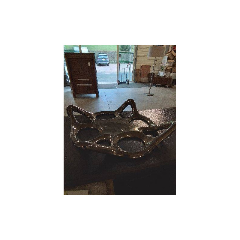 CENTRE DE TABLE CÉRAMIQUE LUSTREE