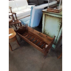 BERCEAU BOIS DÉBUT FIN XIXE 