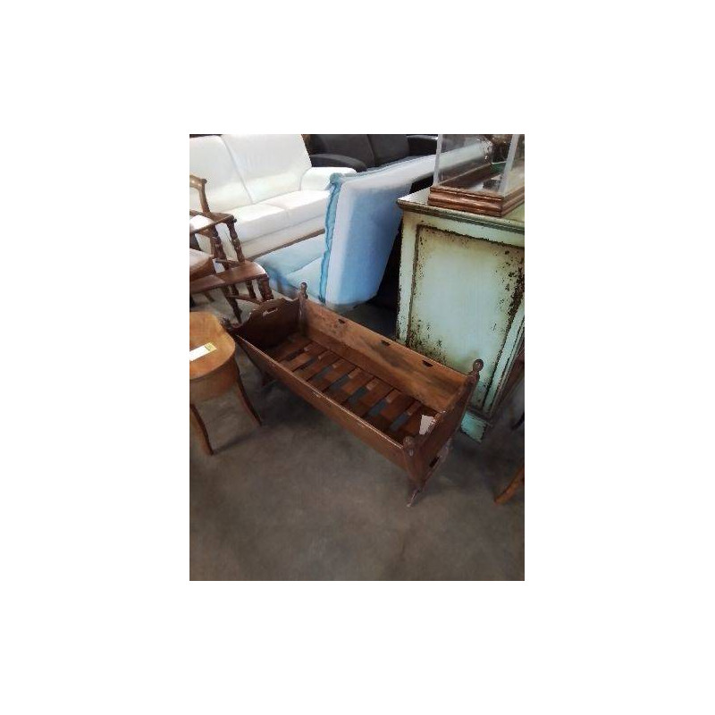 BERCEAU BOIS DÉBUT FIN XIXE 