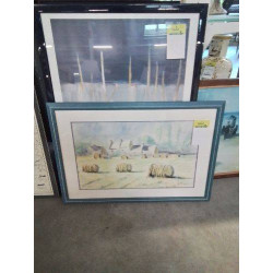 AQUARELLE LES MEULES 