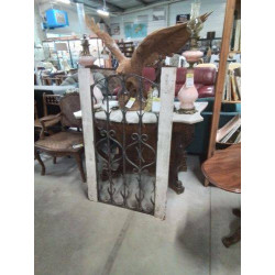 GRILLE CINTRÉE FORGÉ FIN...