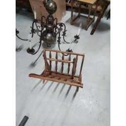 PORTE REVUES PLIANT BOIS...