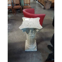 COLONNE A L ANTIQUE PLATRE...