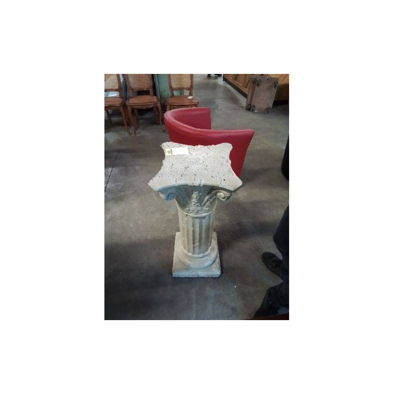 COLONNE A L ANTIQUE PLATRE PEINT