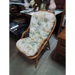 FAUTEUIL ROTIN ASSISE ET...