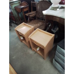 CHEVET BOIS CLAIR 1 TIROIR...