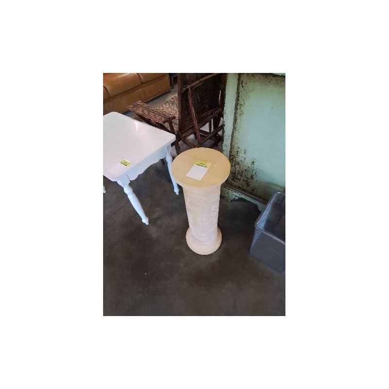 COLONNE CÉRAMIQUE ORANGÉ 