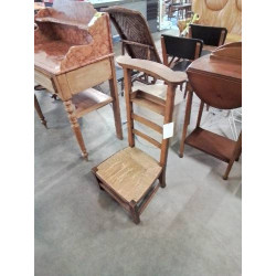 PRIE DIEU BOIS PAILLÉ A...