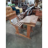 BUREAU D’ÉCOLIER ASSISE HAUTEUR AJUSTABLE BOIS CLAIR DÉBUT XXE