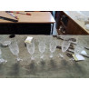 6 FLUTES A CHAMPAGNE CRISTAL TAILLÉ 