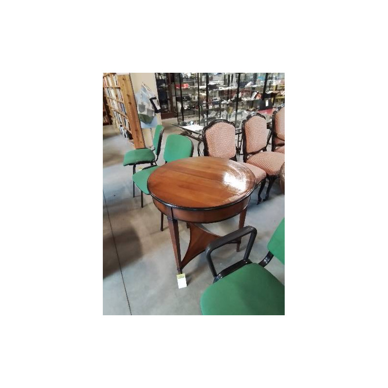 GUERIDON BOIS CLAIR STYLE DIRECTOIRE 