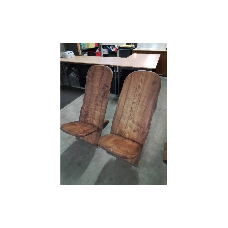 CHAISE A PALABRE BOIS NATUREL 