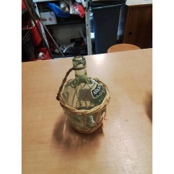 BONBONNE VERRE GAINÉ VANNERIE 