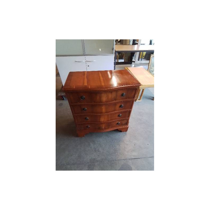 COMMODE GALBEE BOIS 4 TIROIRS 