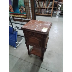 CHEVET ACAJOU A COLONNES 1...