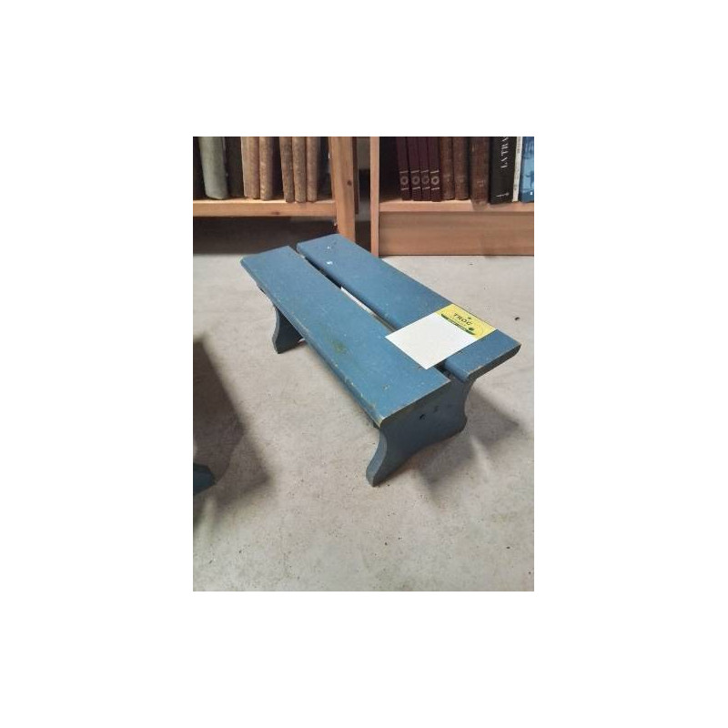 REPOSE PIEDS A ENTRETOISE BOIS BLEU