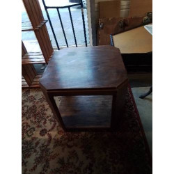 GUERIDON OCTOGONAL BOIS ART...