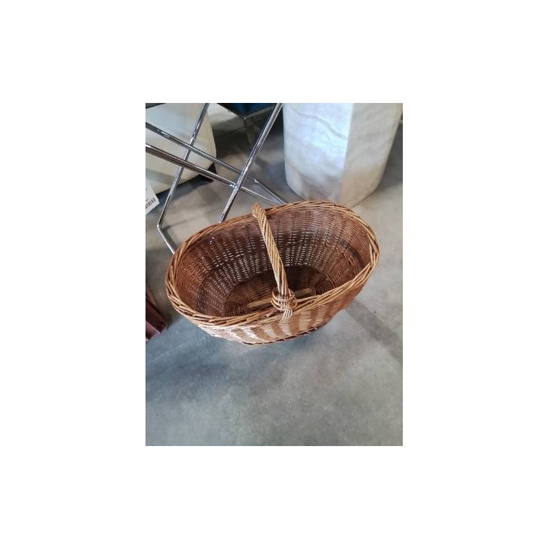 PANIER OVALE VANNERIE 1 ANSE