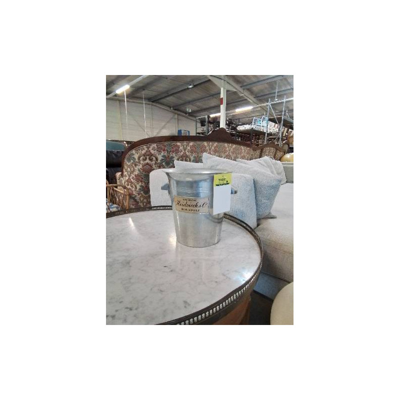 SEAU A CHAMPAGNE  HEIDSIECK MONOPOLE ACIER INOX