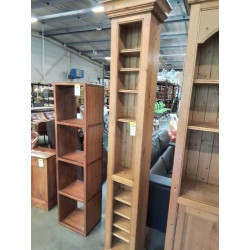 COLONNE BIBLIOTHÈQUE PIN...