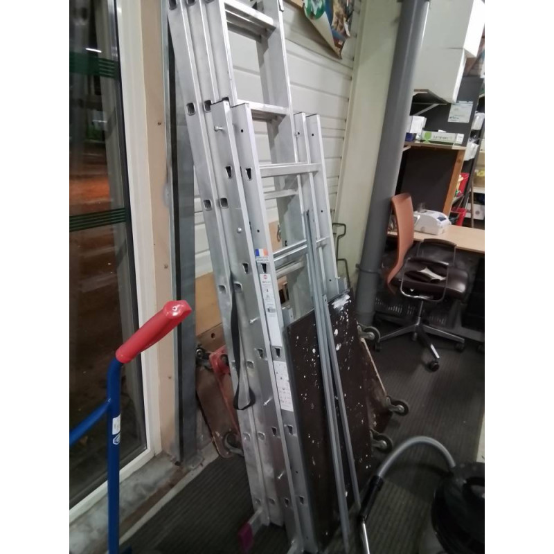 ÉCHAFAUDAGE ALU HOBBY 3M HAILO