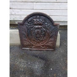 PLAQUE DE CHEMINÉE FONTE...
