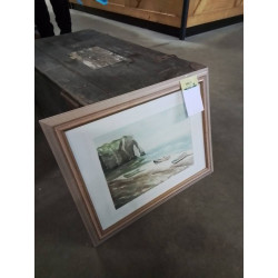 AQUARELLE ETRETAT 26X22
