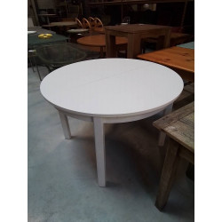 TABLE RONDE BOIS BLANC...