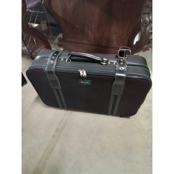 VALISE SOUPLE TISSU BLEU ET...