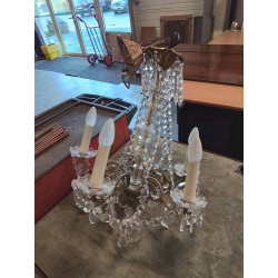 SUSPENSION LAITON ET VERRE...