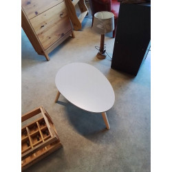 TABLE BASSE OVALE PIÈTEMENT...