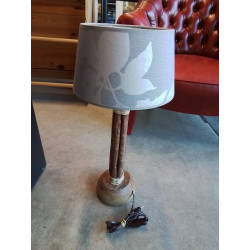 LAMPE BOIS NATUREL ET...