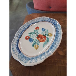 PLAT OVALE CUL NOIR ROUEN...