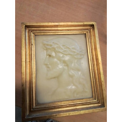 BAS RELIEF CIRE JÉSUS...