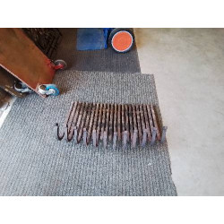 BERCEAU DE CHEMINEE FER FORGE