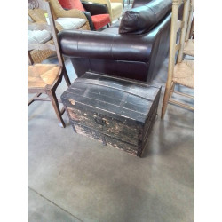 MALLE RECTANGULAIRE BOIS...