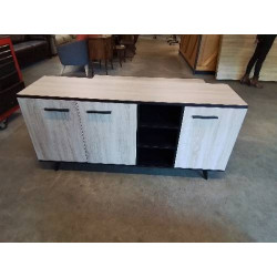 BUFFET BOIS CLAIR 3 PORTES...