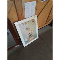 CADRE AFFICHE CAT’S 