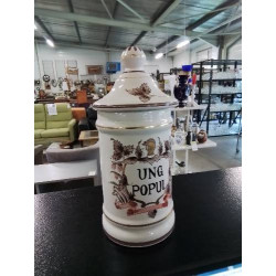 POT A PHARMACIE PORCELAINE...