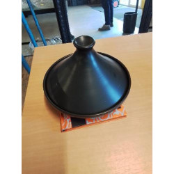 TAJINE CÉRAMIQUE NOIR AVEC...