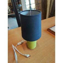 LAMPE CÉRAMIQUE VERT AJ NOIR