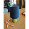 LAMPE CÉRAMIQUE VERT AJ NOIR