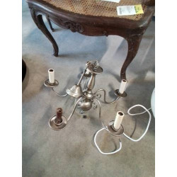 SUSPENSION MÉTAL 5 FEUX 