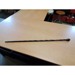 CANNE BOIS NOIRCI ET METAL...