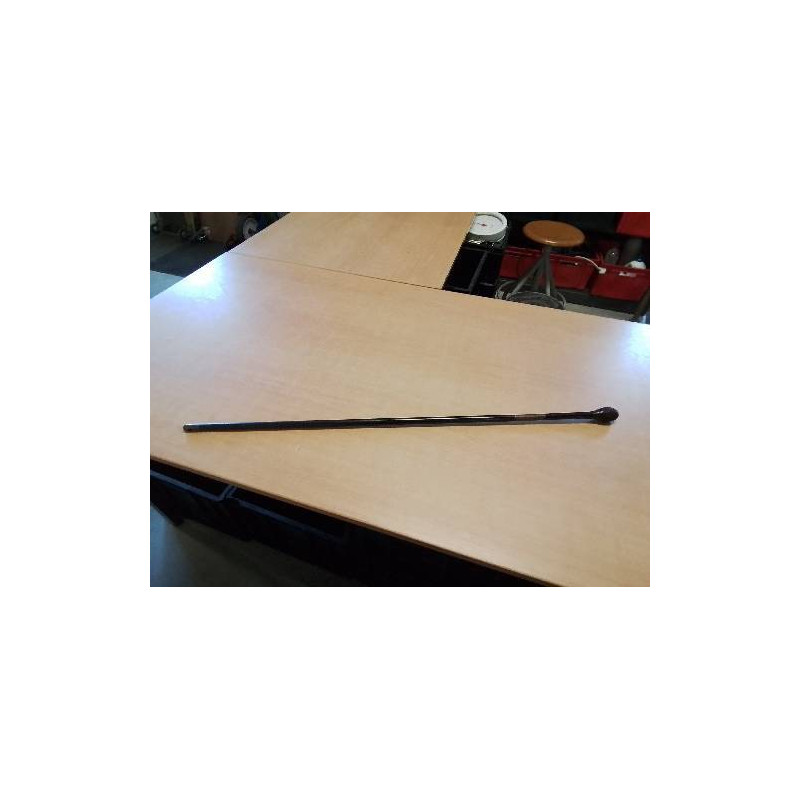 CANNE BOIS NOIRCI ET METAL  NAPOLÉON III