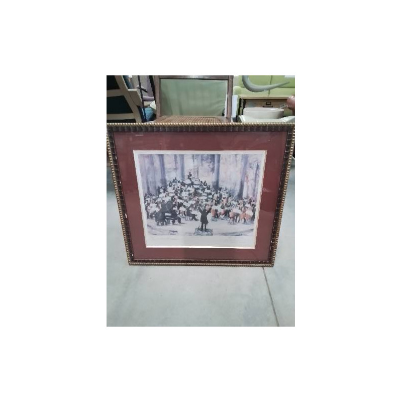 LITHOGRAPHIE NUMÉROTÉE ET CONTRESIGNÉE L’ORCHESTRE LEBOURGEOIS
