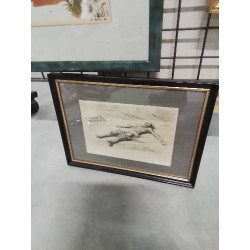 GRAVURE L’ÉPAVE XIXE...