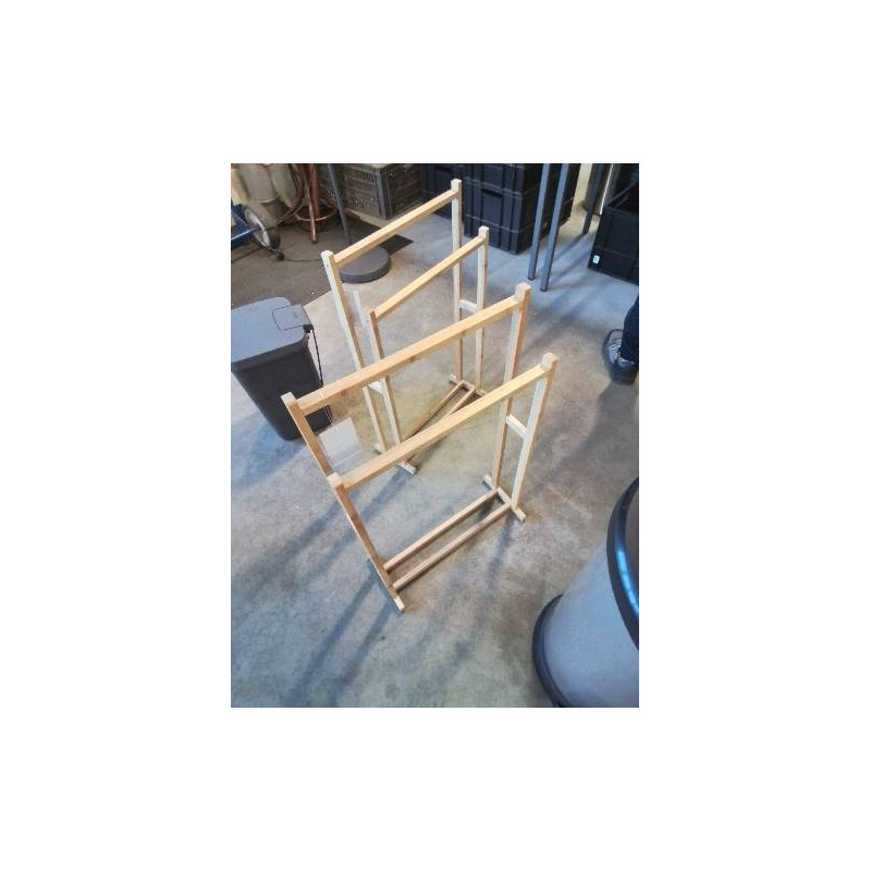 SÈCHE SERVIETTES BOIS CLAIR 