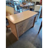 COMMODE BOIS CLAIR 4 TIROIRS 