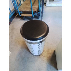 PANIÈRE MÉTAL BLANC AJOURÉ...